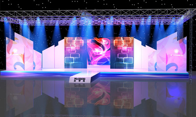 艺术与空间的融合 芝兰宝儿年会舞美设计探析