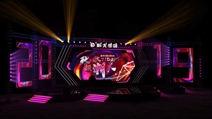 雷甜 以光影为笔，为年会舞台注入灵魂美学的舞美设计师