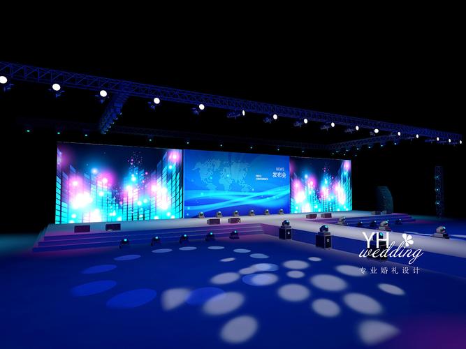 三维空间中的艺术表达 活动舞台与发布会3D效果图的视觉魔法